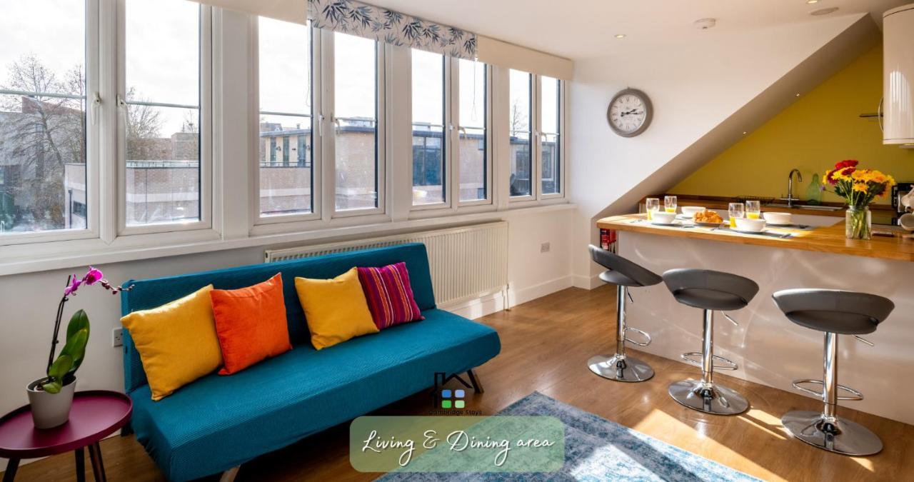 Cambridge Stays Diamond 2Br Apartment-Central-Parking-Walk To City & Train Station Eksteriør bilde