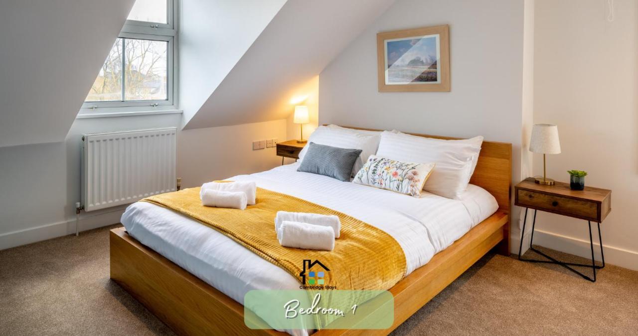 Cambridge Stays Diamond 2Br Apartment-Central-Parking-Walk To City & Train Station Eksteriør bilde