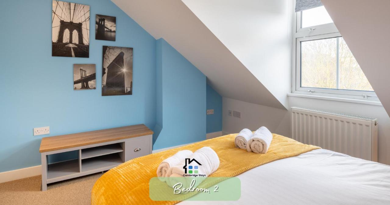 Cambridge Stays Diamond 2Br Apartment-Central-Parking-Walk To City & Train Station Eksteriør bilde